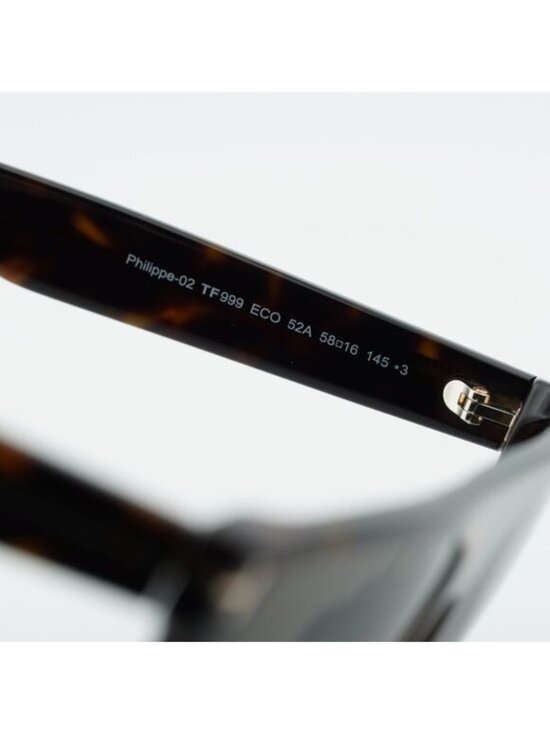Tom Ford Philippe-02 FT0999 52A Sunglasses Dark Havana  display picture 1
